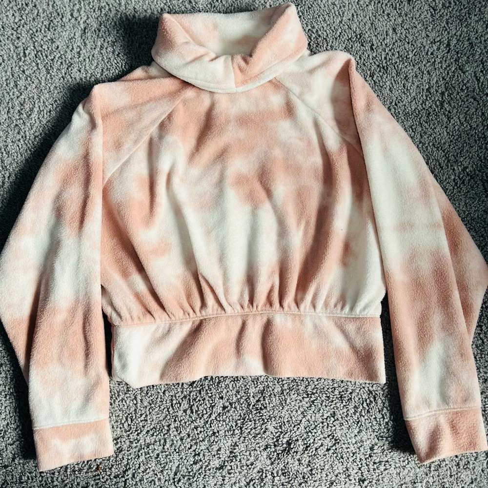 Old Navy Kid Girls Funnel Neck Microfleece Sweatshirt